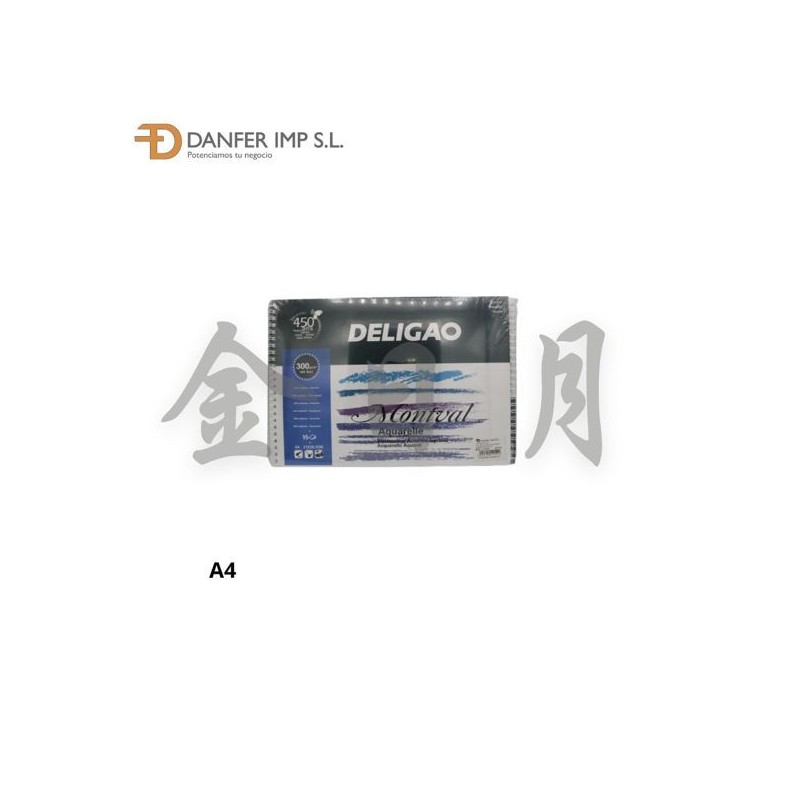 素描本 LIBRETA DE PINTURA A4 15UDS