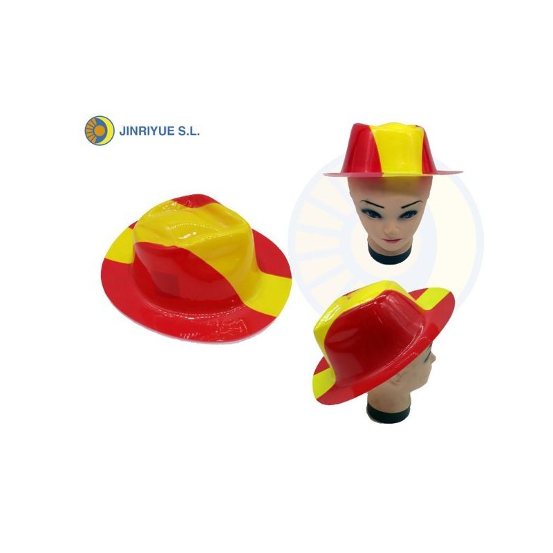 红黄红国旗帽 GORRO DE FIESTA